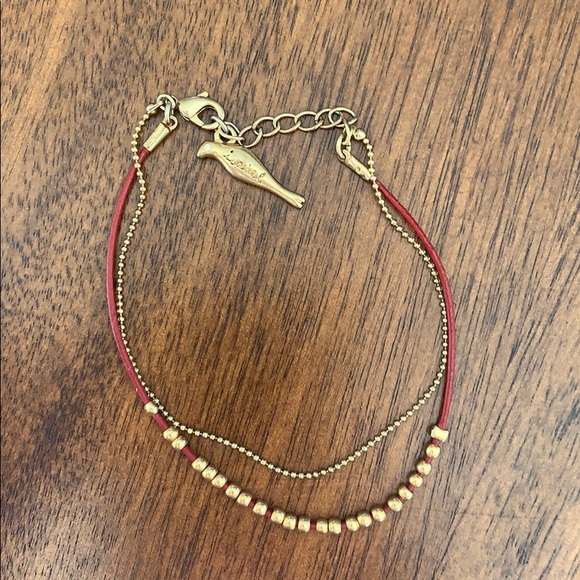 Chloe + Isabel Dainty Leather and Bead Bracelet - Picture 2 of 5